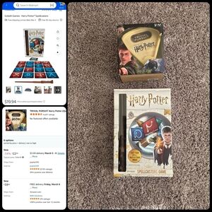 Harry Potter Spellcasters + Trivial Pursuit: World of Harry Potter Edition lot
